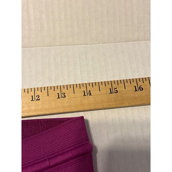 Adidas "Stella McCartney" Women's Shiny Legging 3/4 Pants Sport Capri Fusia Smal - Picture 14 of 16